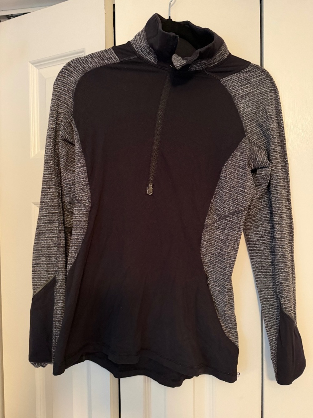 Running half zip up